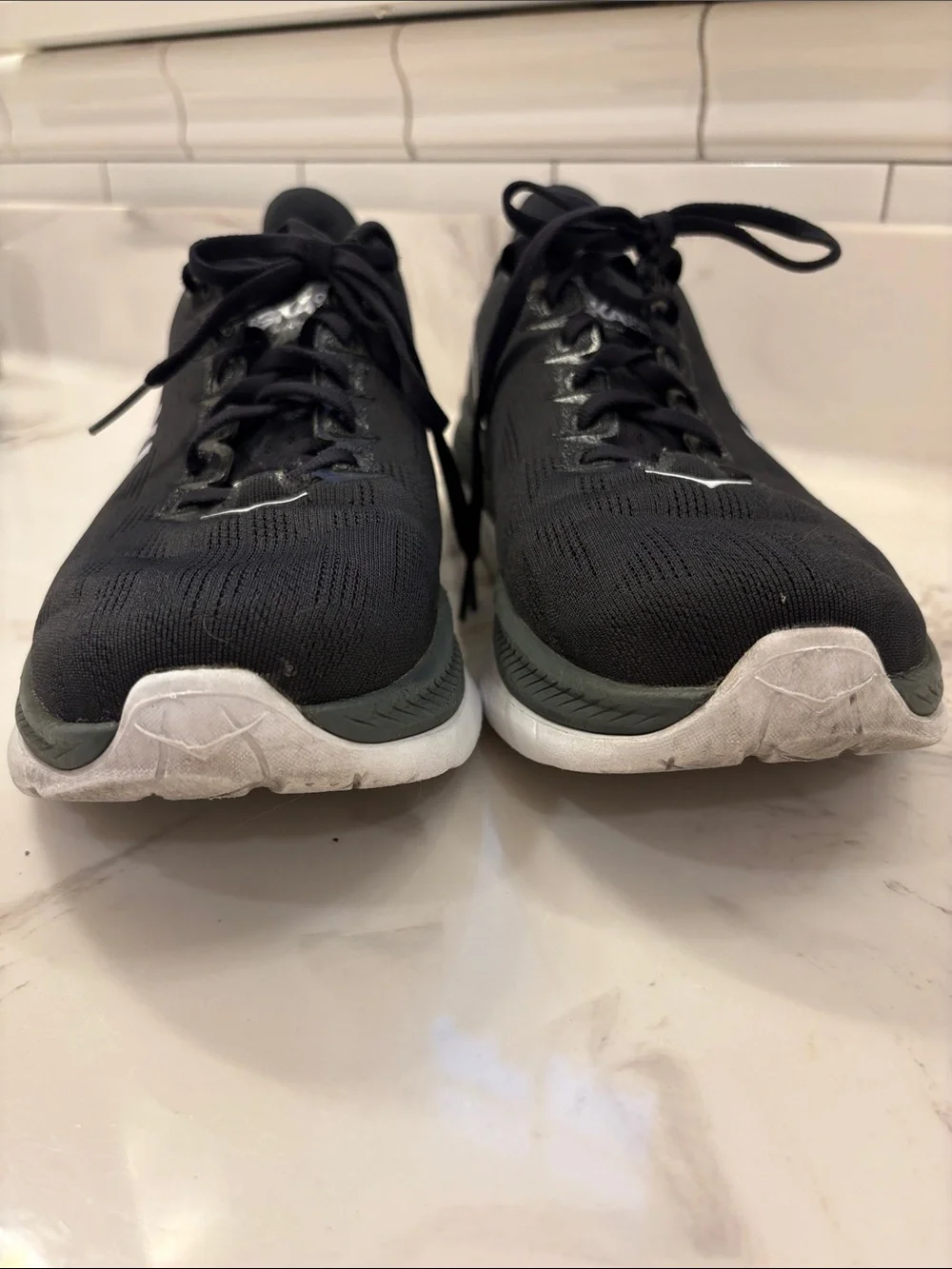 HOKA ONE ONE Mach 4 Running Shoes Women's Size 9.5 Black Gray
